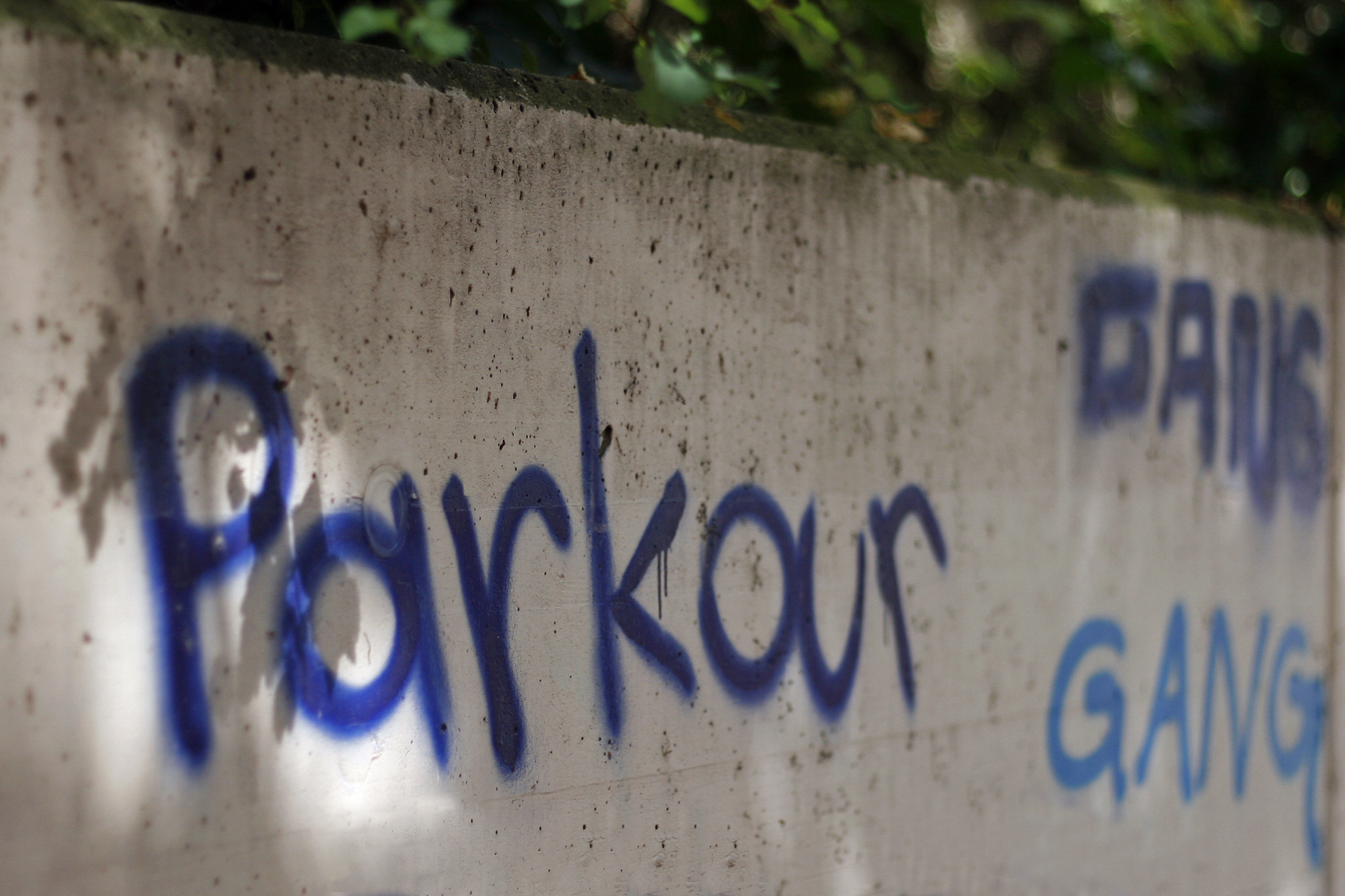 Parkour Graffiti